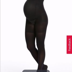 Spanx Mama Tights, Very Black, Size 8